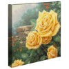 Thomas Kinkade A Perfect Yellow Rose 14 x 14 Wrapped