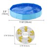 Bearded Dragon Swimming Pool with Inflatable Float Set - Foldable