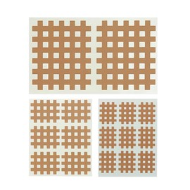 HABNI 19 Akupunkturpflaster Mesh-Bandage 118 Stück, Mesh-Bandage für Cross-Akupunktur-Therapie, Punkt-Gelenk-Schmerz-Muskel-Spannung, 3 Größen