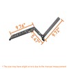 u-Box for Jeep Dead Pedal Left Side Foot Rest Metal