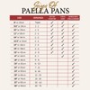 Garcima 18-Inch Pata Negra Restaurant Grade Paella Pan, 45cm