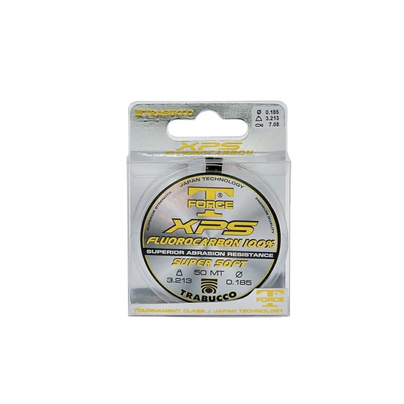 Trabucco Fishing Schunr Fluorocarbon XPS T-Force 0.145 mm 50 m