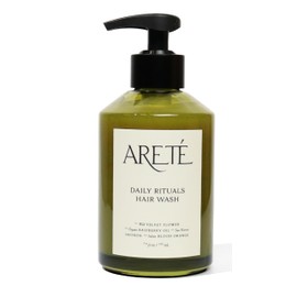 ARETÉ Calm & Soothing Cleansing Milk 2 in 1 Shampoo and Body Wash for Sensitive Skin, Vegan, Cruelty Free, Made in USA, Ideal for Men & Women, Gentle Formula, 7.4oz