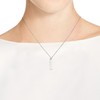 AeraVida Simple Long Rectangle Bar Tag .925 Silver Engravable Pendant