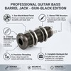 qinhretuo 3Pins 1/4" Copper Guitar & Bass Barrel Jack |