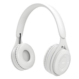 Upgraded Hybrid Noise Cancelling Headphones with Transparent Modes Wireless Bluetooth with Mic Deep Bass Soft-Earpads Hi-Fi Audio Comfortable Fit Long Playtime for Home Office Travel Over Ear White