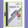 Durable Duraclip 60 Clipfile for 1-60 A4 Sheets - Green