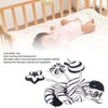 Baby Plush Animal Stroller Toys Black and White Spiral Activity