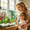 GGPEIH 11 Pcs Aquarium Decoration Artificial Pond Plants, Aquarium Plants