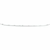 New Front Bumper Grille Molding Lower Garnish Chrome for 2016-2017