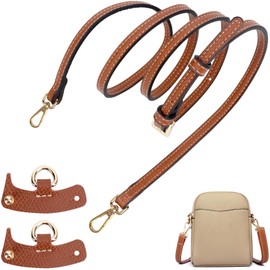 Leather Purse Straps Replacement Adjustable Shoulder Strap Accessories Set for Women Crossbody Longstrap Bag
