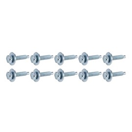 Allstar Performance Body Bolt 1-1/8in 10pk Silver