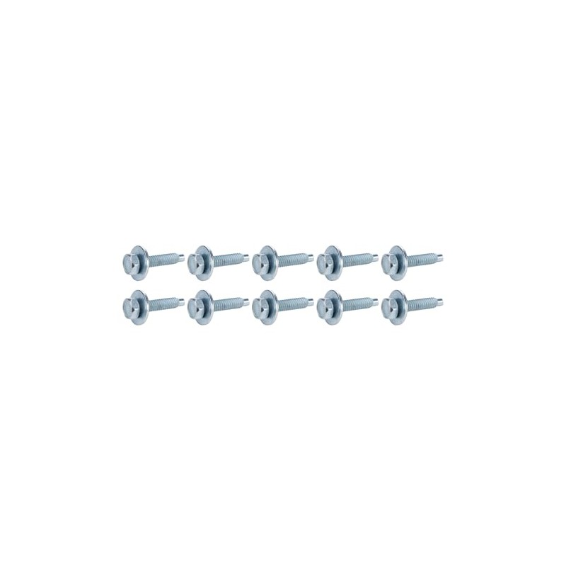 Allstar Performance Body Bolt 1-1/8in 10pk Silver