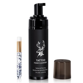 Shmian Tattoo Soap, Tattooed Aftercare Cleaning Supplies for Tattooing, Tattoo Cleaning Foam&Wash for Salon and Daily Use