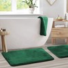 Clara Clark 2 Pack Bathroom Rug Set - Memory Foam