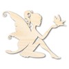 Unfinished Wood Fairy Shape Craft up to 46" 36" /