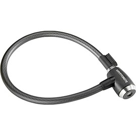 Kryptonite Kryptoflex 1565 15mm Key Cable Bicycle Lock, Black, 15mm x 61cm
