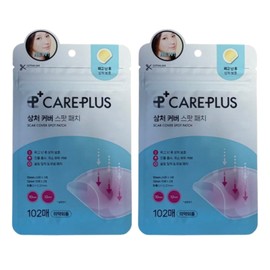 Care Plus Wound Cover Spot Patch 102 pieces, 2 boxes, 204 pieces / 케어플러스 상처 커버 스팟 패치 102매입 2박스 204매입