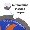 LSHUZIYU 165mm-4PCD, Centre hole 20mm, Polycrystalline Diamond Tipped 4 PCD,