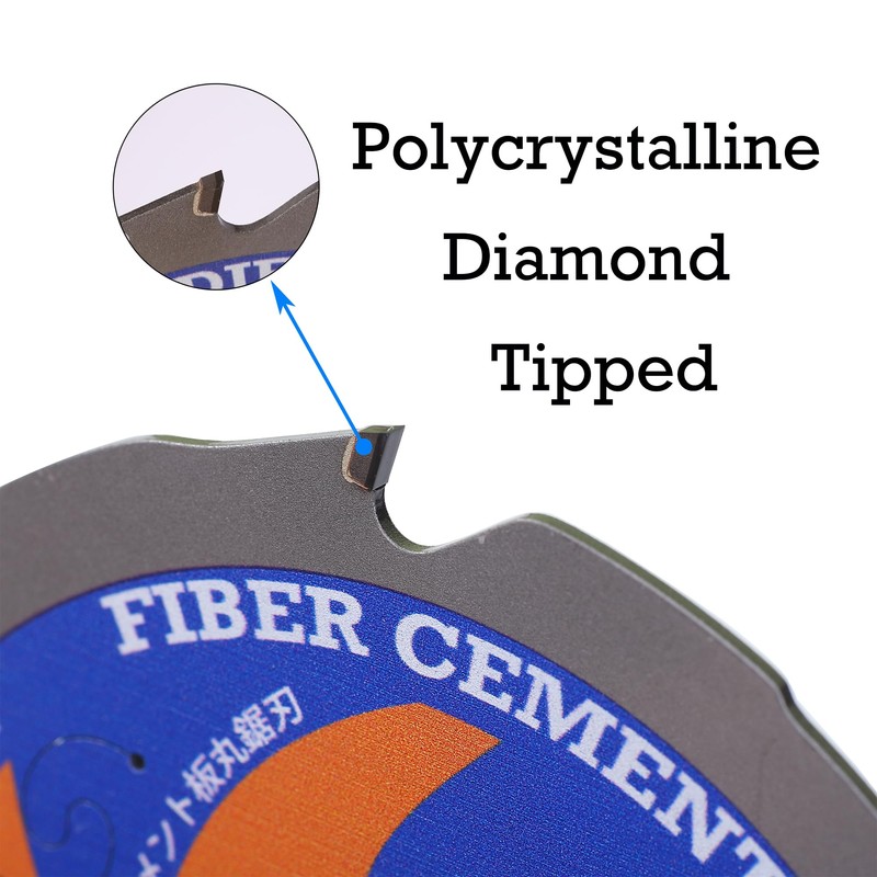 LSHUZIYU 165mm-4PCD, Centre hole 20mm, Polycrystalline Diamond Tipped 4 PCD,