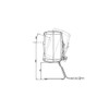 K&M Genelec 8010-320B 23271B Monitor Speaker Stand