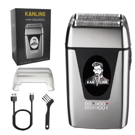 Electric Foil Shavers for Men, Brushless high-Speed Motor Electric Razor, Bald Head Shavers, Face Shaving Beard Trimmer with LCD Display