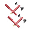 2PCS Bench Dogs Clamp 19mm Red Color Adjustable MFT Table