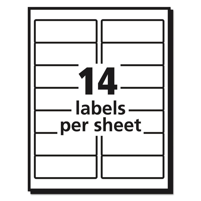 AVE5262 - Avery Easy Peel Laser Address Labels