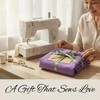 Voyboced Sewing Machine Cover with 4 Storage Pockets, Foldable and