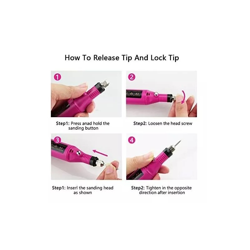 Nail Drill Herramientas De Uñas De Gel Acrílico