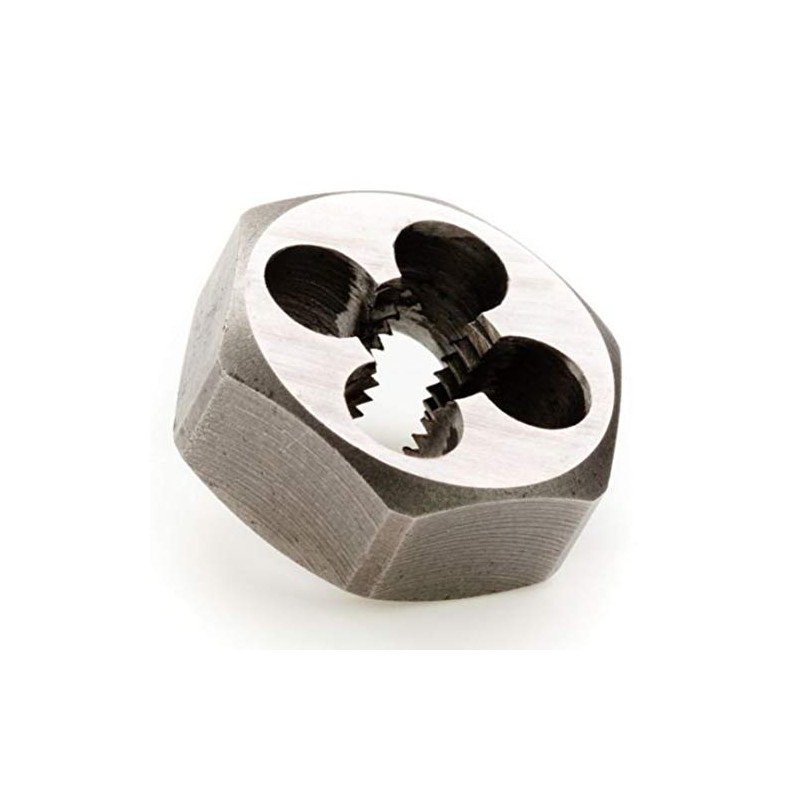 M12 x 1.75 HSS Hexagon Die Nut Metric Course. Threading/Hex