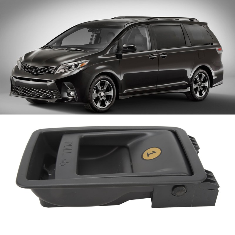 Folding Seat Latch Release Handle 7290908011C0 Gray Ergonomic Reliable Rear