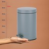 kela Cosmetic bin Polino of Metal 3L in Bright Grey,
