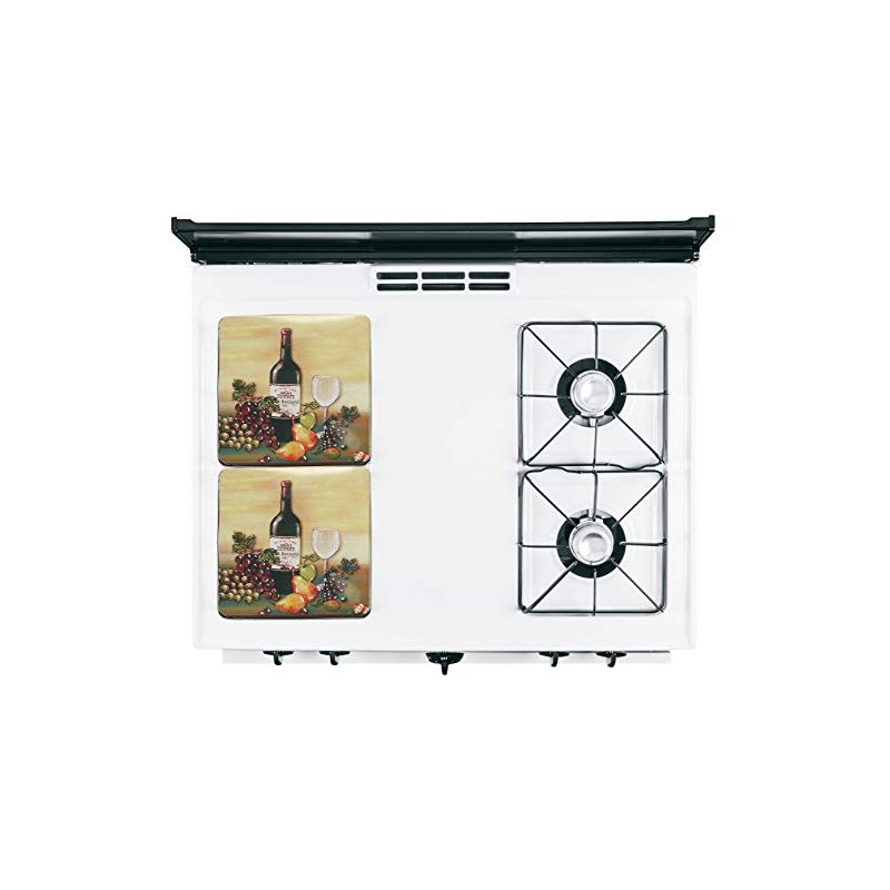 Reston Lloyd Square Gas Stove Burner Covers, Set of 4,