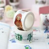 9 Rolls Japanese Paper Tape Set Hand Drawn Wide Tape