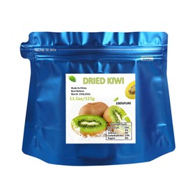 Dried Kiwi Dehydrated Fruit Slices 11.5Oz/325g Sour No Sugar Added,Natural Snacks,Desserts dry Kiwis fruit cocktails Crafts Potpourri,Safely Sealed Bag for Prolonged Freshness
