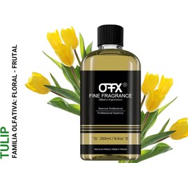 Fine Fragrance, Esencia para difusor aroma Tulip, 250ml, ultra concentrada para uso exclusivo en difusores profesionales y aromaterapia