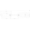 1 Metre (6mm) Galvanised Steel Chain Heavy Duty Durable Security