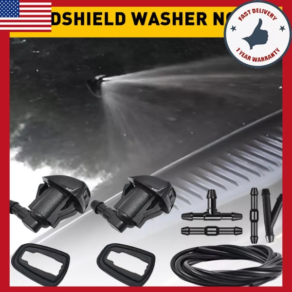 Unbranded Fits Chevy Malibu 05-13 Windshield Wiper Fluid Squirter Nozzle