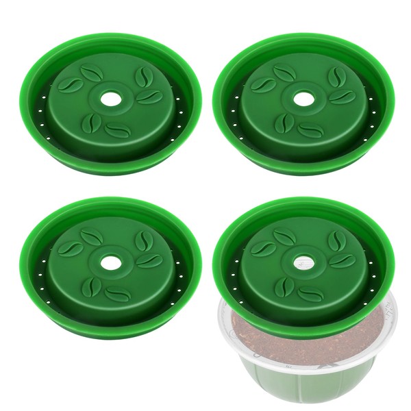 Vertuo Reusable Pod Lids，Reusable Coffee Capsule Lids for Vertuo Pods,