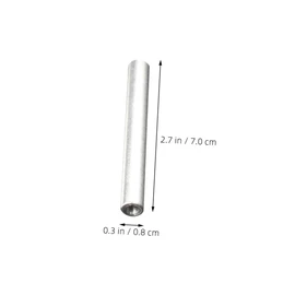 ULTECHNOVO 16pcs Electrolyzer Iron Aluminum Rods Replacement Anode Rod for Water Heater Precision Water Quality Analysis