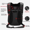 JFG RACING Motorcycle Backpack Waterproof Hard Shell Helmet Backpack Carbon