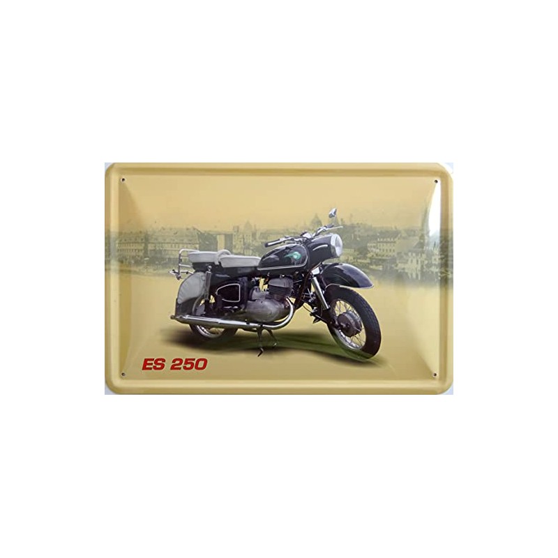Tin Sign 20 x 30 cm – ES250 MZ Motorcycle