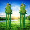 THQZLH 40-Inch Frog Windsock - Fun Summer Decoration for Outdoor
