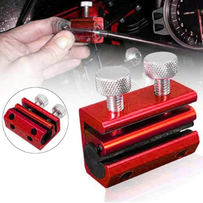 Throttle Clutch Brake Cable Lubricating Tool Stabilizing Housing ATV Maintenance