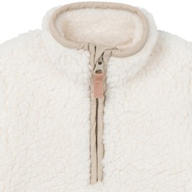 Gerber Baby Unisex Fleece Romper, Ivory, 12 Months