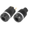 Monosaudio Pure Copper 24K GoldPlated Power Plug for Audio Power