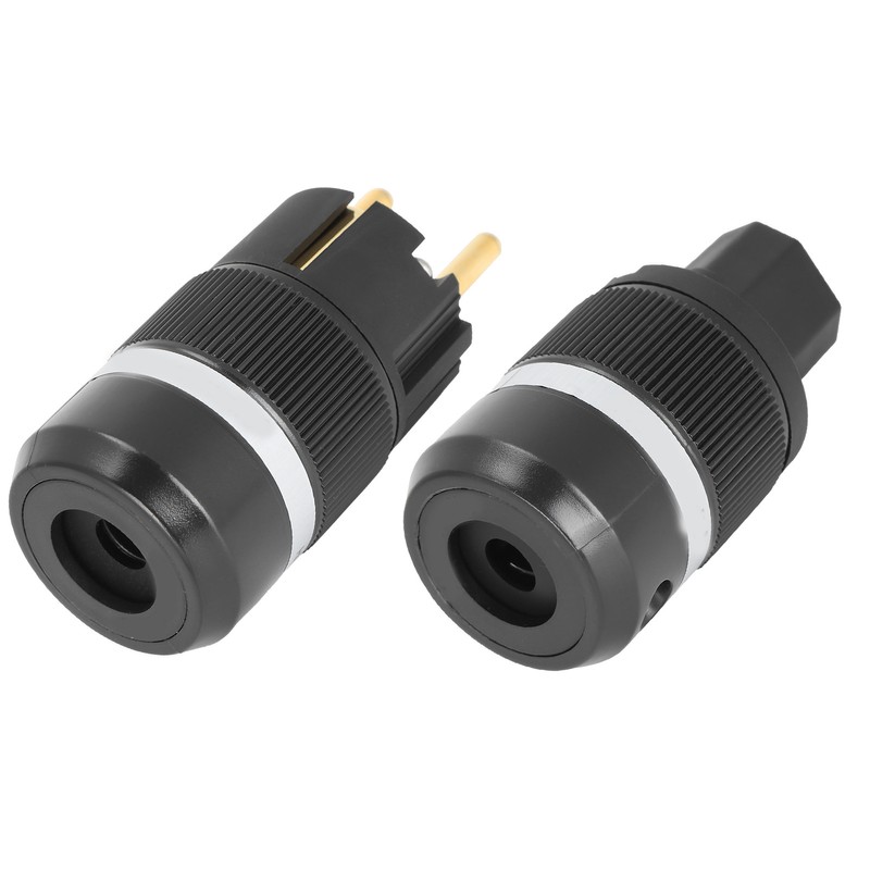 Monosaudio Pure Copper 24K GoldPlated Power Plug for Audio Power