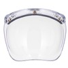 TT&CO. Shield Bubble Shield Clear Jet Helmet, Full Face, Vintage,