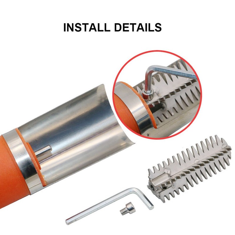Fish Scaler Corded Electric Fish Scale Remover Scraper Cleaner Kit